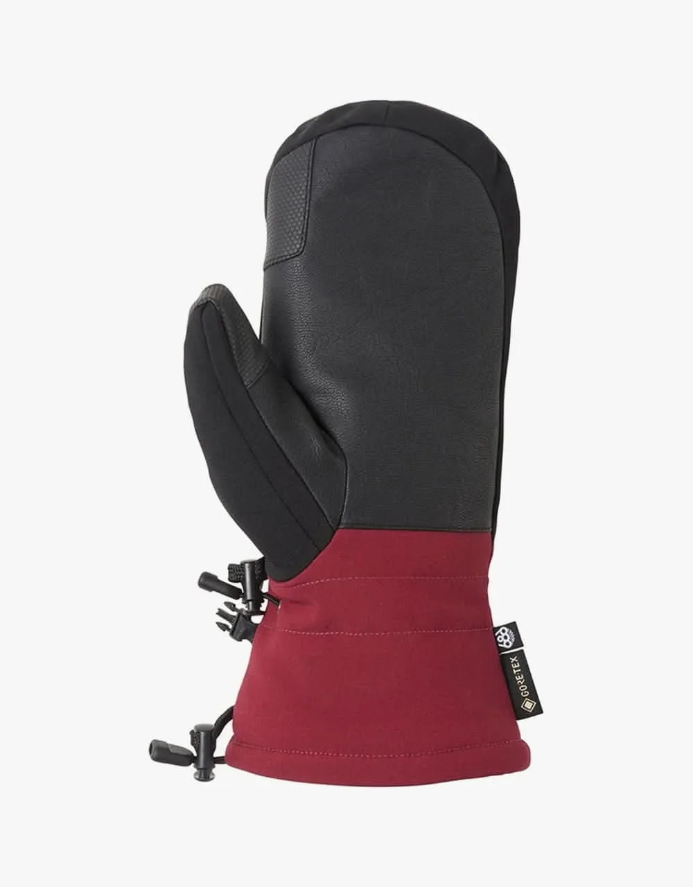 686 GORE-TEX® Linear Snowboard Mitts - Oxblood Colourblock