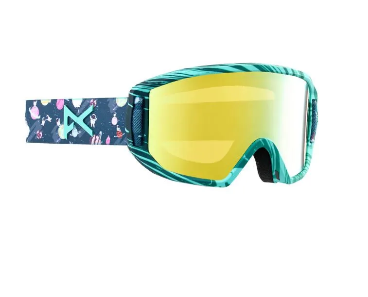 Anon Relapse Jr. Snow Kids Goggles   MFI - Space / Gold Amber