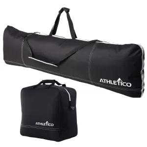 Athletico Padded Two-Piece Snowboard and Boot Bag Combo