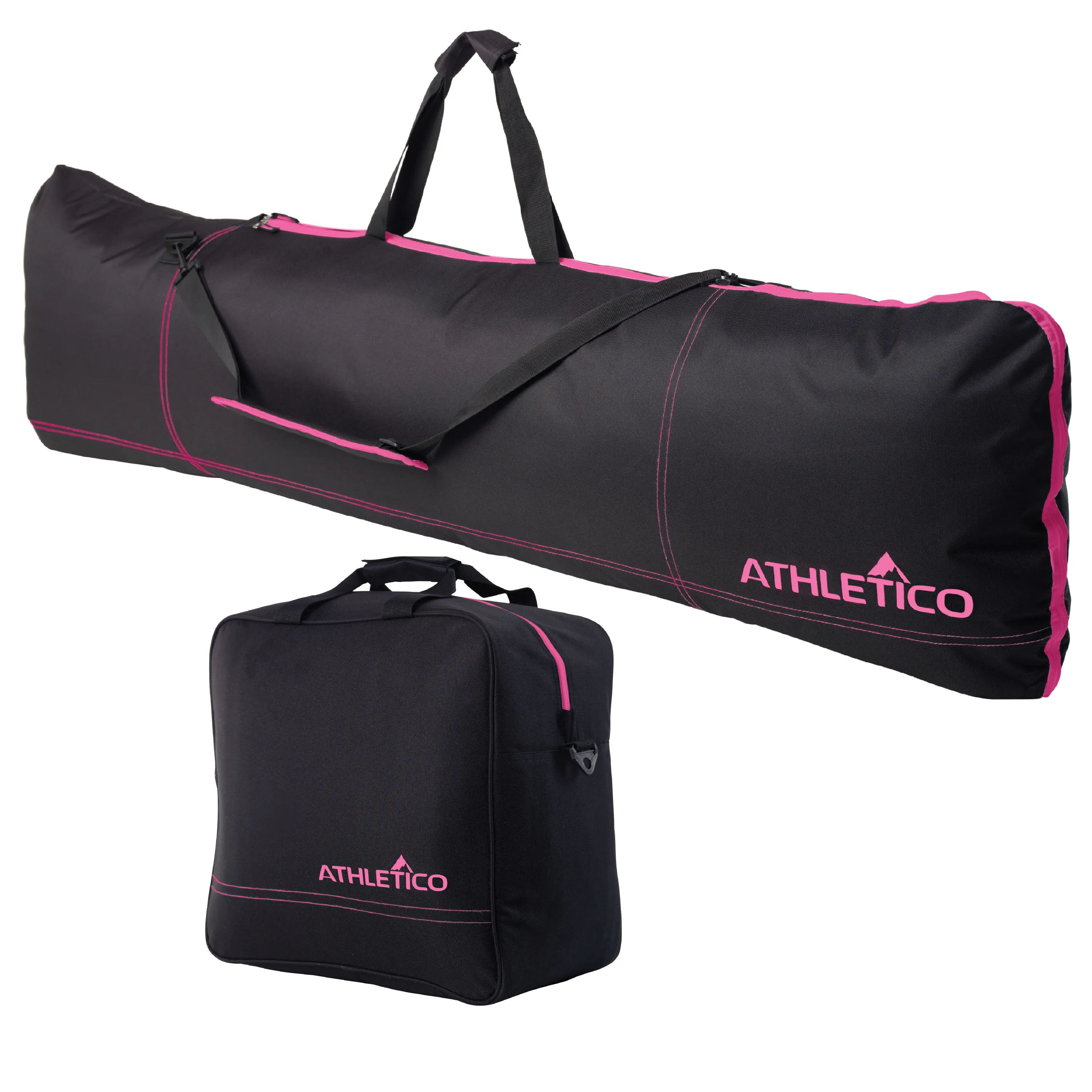 Athletico Padded Two-Piece Snowboard and Boot Bag Combo