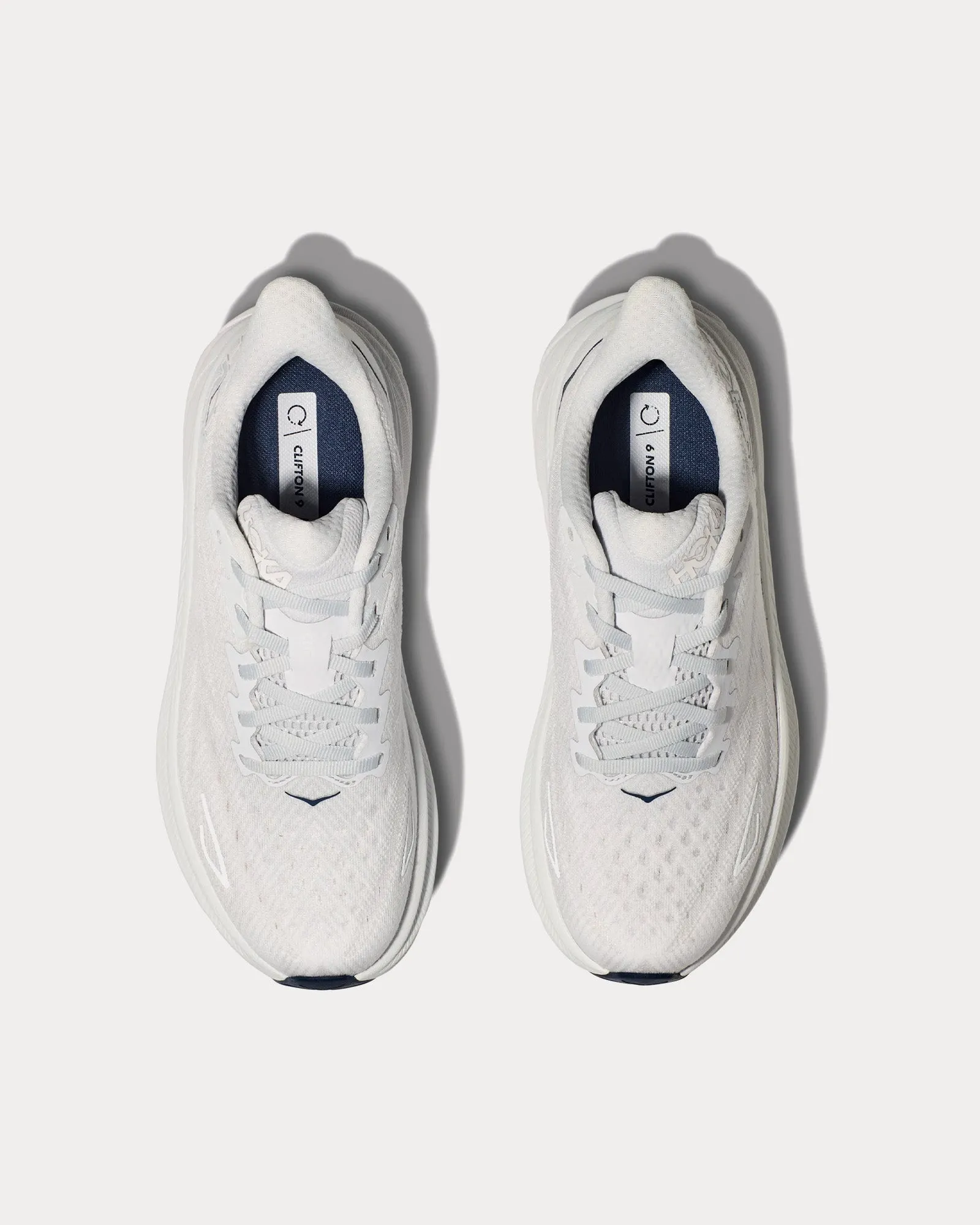 Clifton 9 Cosmic Grey / White Running Shoes