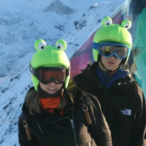 CoolCasc Frog Ski Helmet Cover