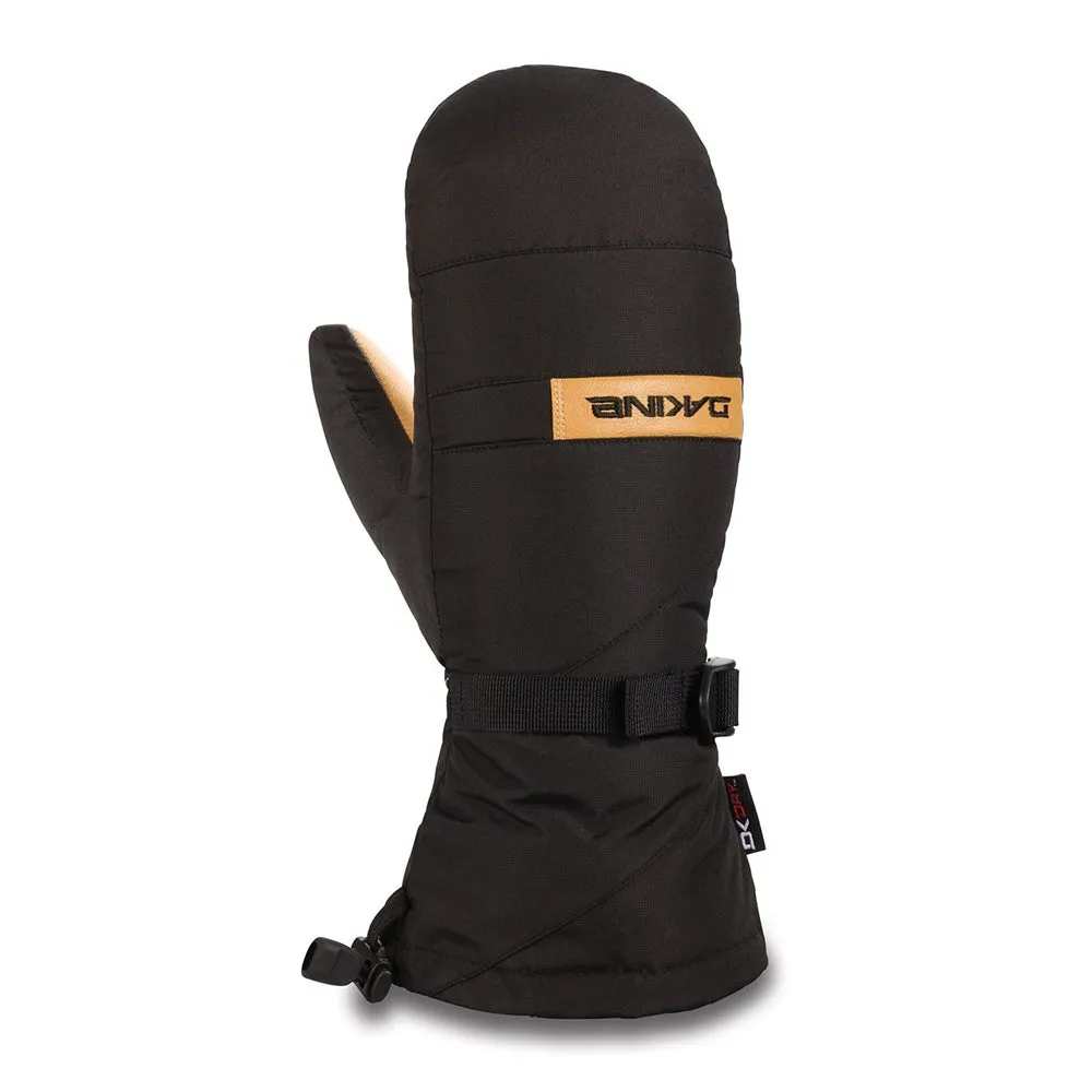 Dakine Mens Nova Mitt Ski/Snowboard Black/Tan Small Gloves - 01400475-BLACK/TAN-S
