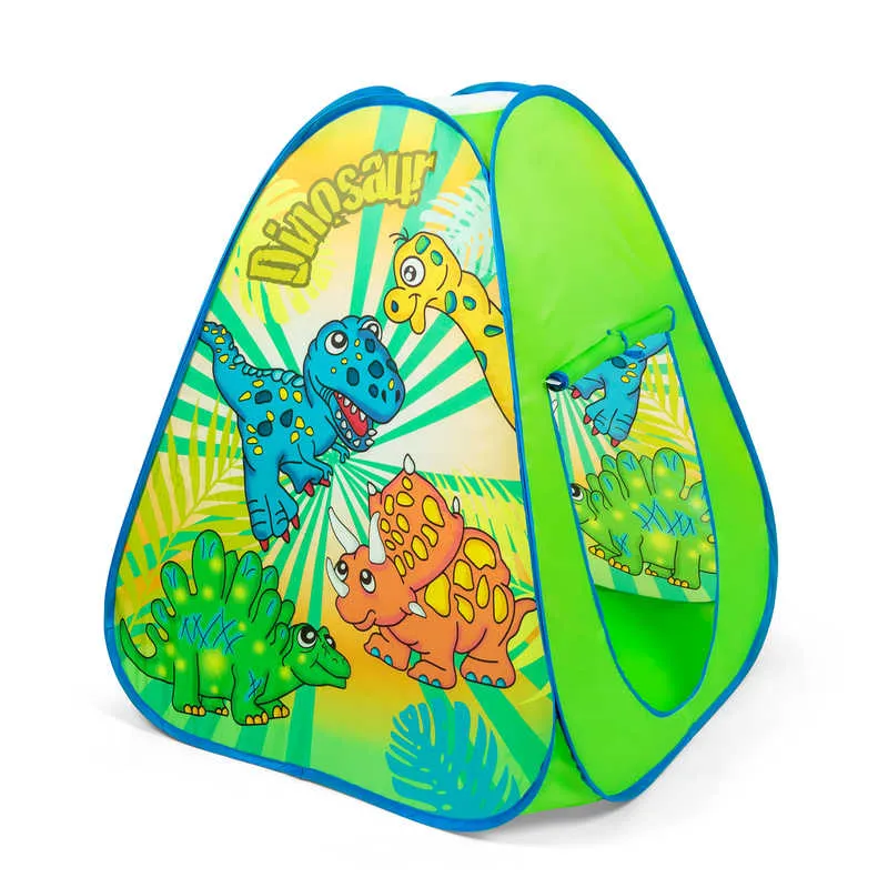 Dinosaur Green Pop-Up Play House