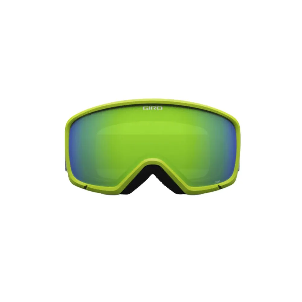Giro Stomp Youth Ski Goggles, Ano Lime Linticular S2