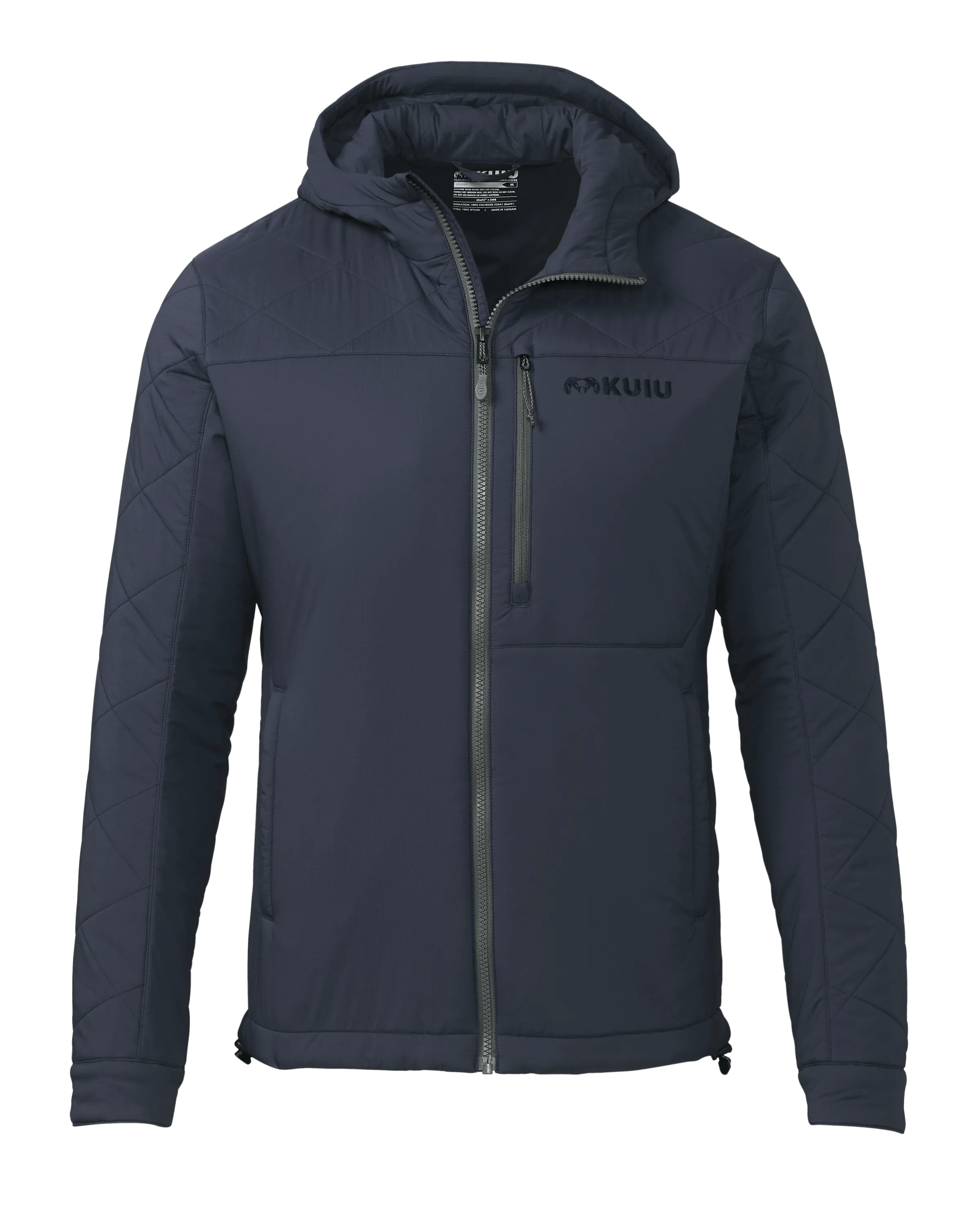 Granby Hooded Jacket | Steel Blue