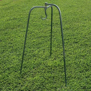 Hand-Forged Iron Tripod Cooking Stand