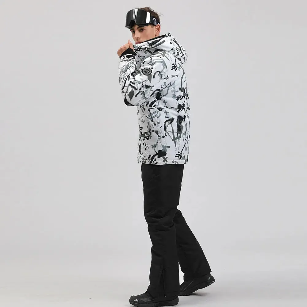 Hotian Men Skiing Shell Insulated Jacket