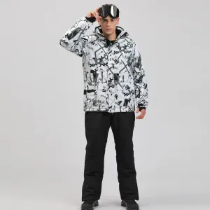 Hotian Men Skiing Shell Insulated Jacket