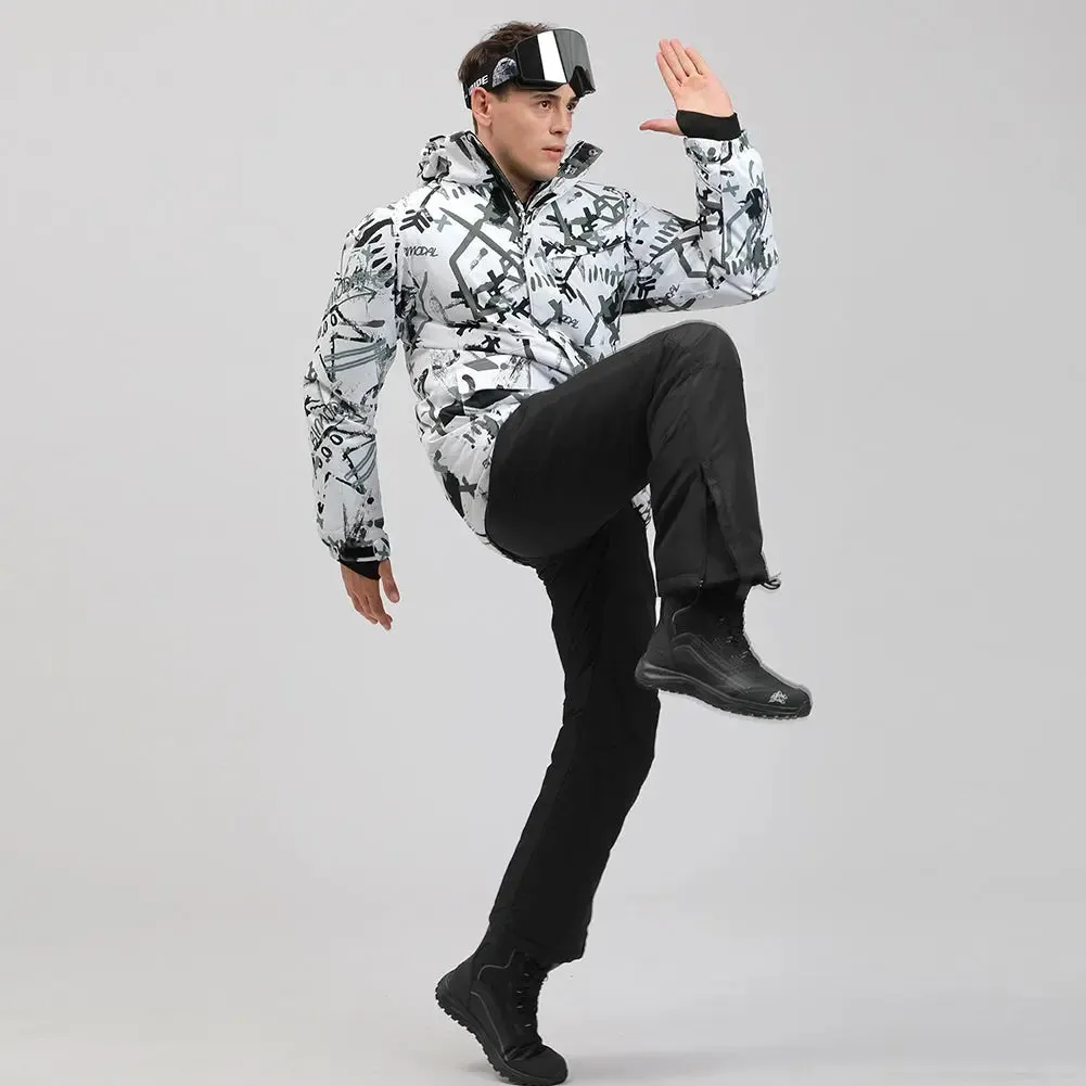 Hotian Men Skiing Shell Insulated Jacket
