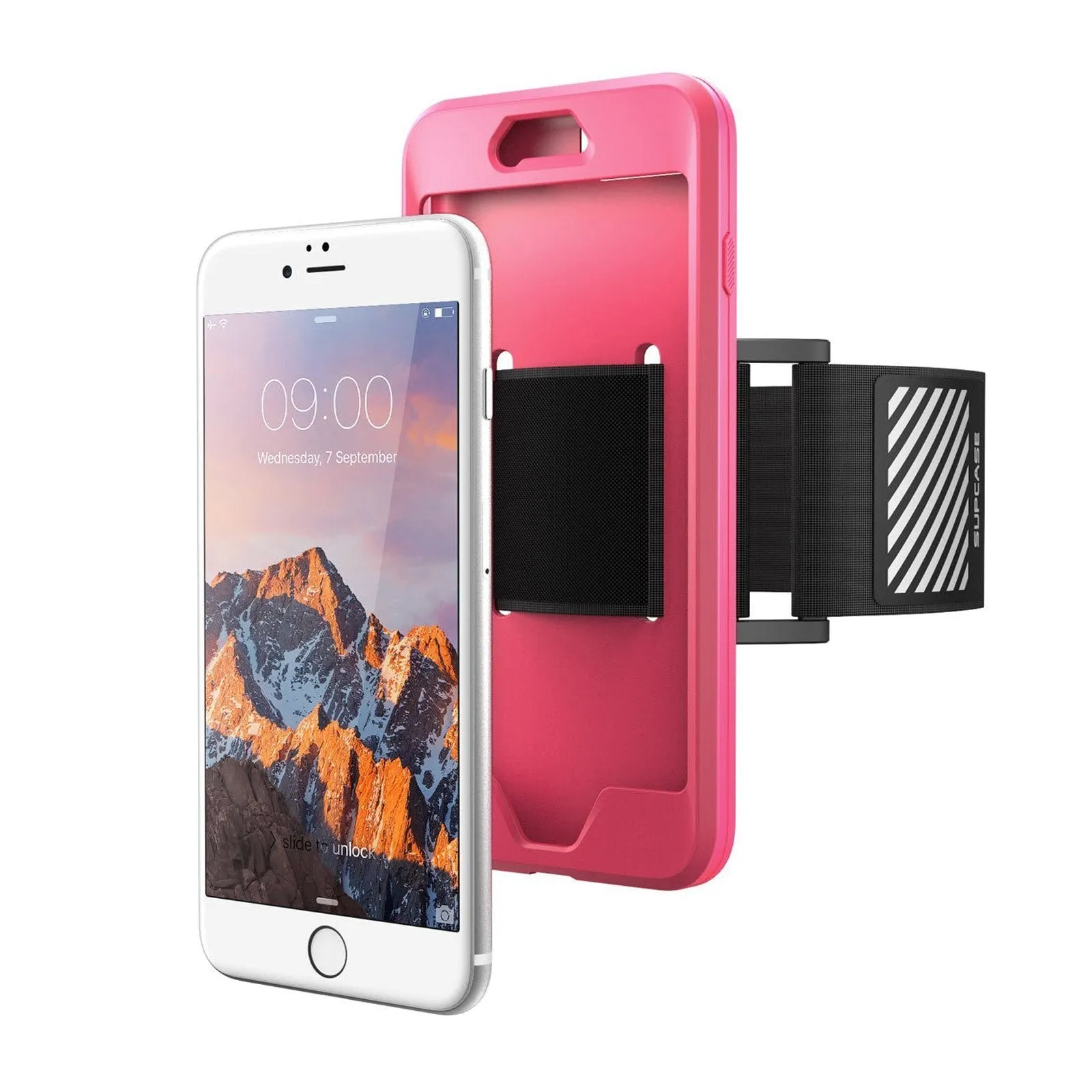 iPhone 7 Plus / 8 Plus Running Mate Armband Case-Pink
