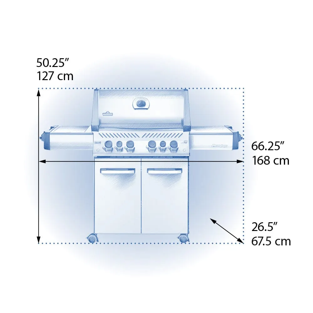 Napoleon | Prestige 500 RSIB With Infrared Side and Rear Burners