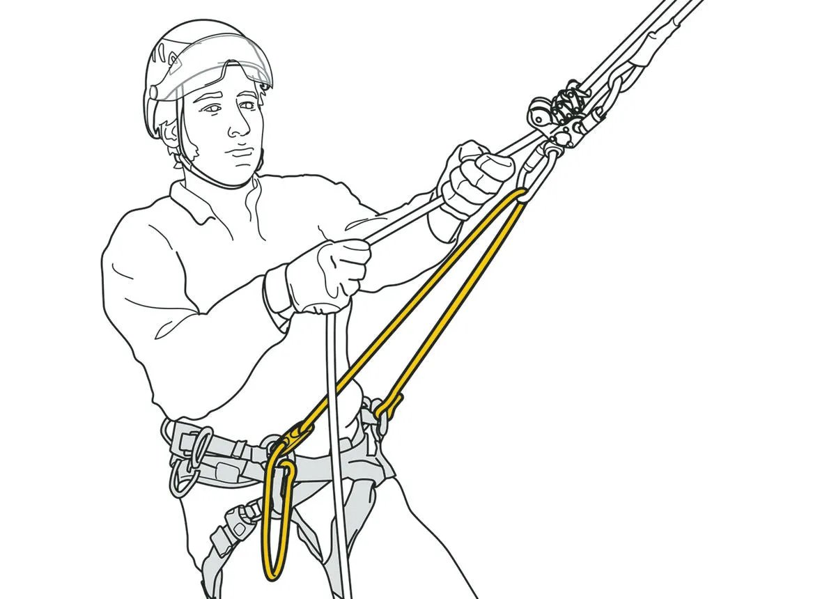 Petzl -  Adjustable attachment bridge for SEQUOIA® and SEQUOIA® SRT Harness