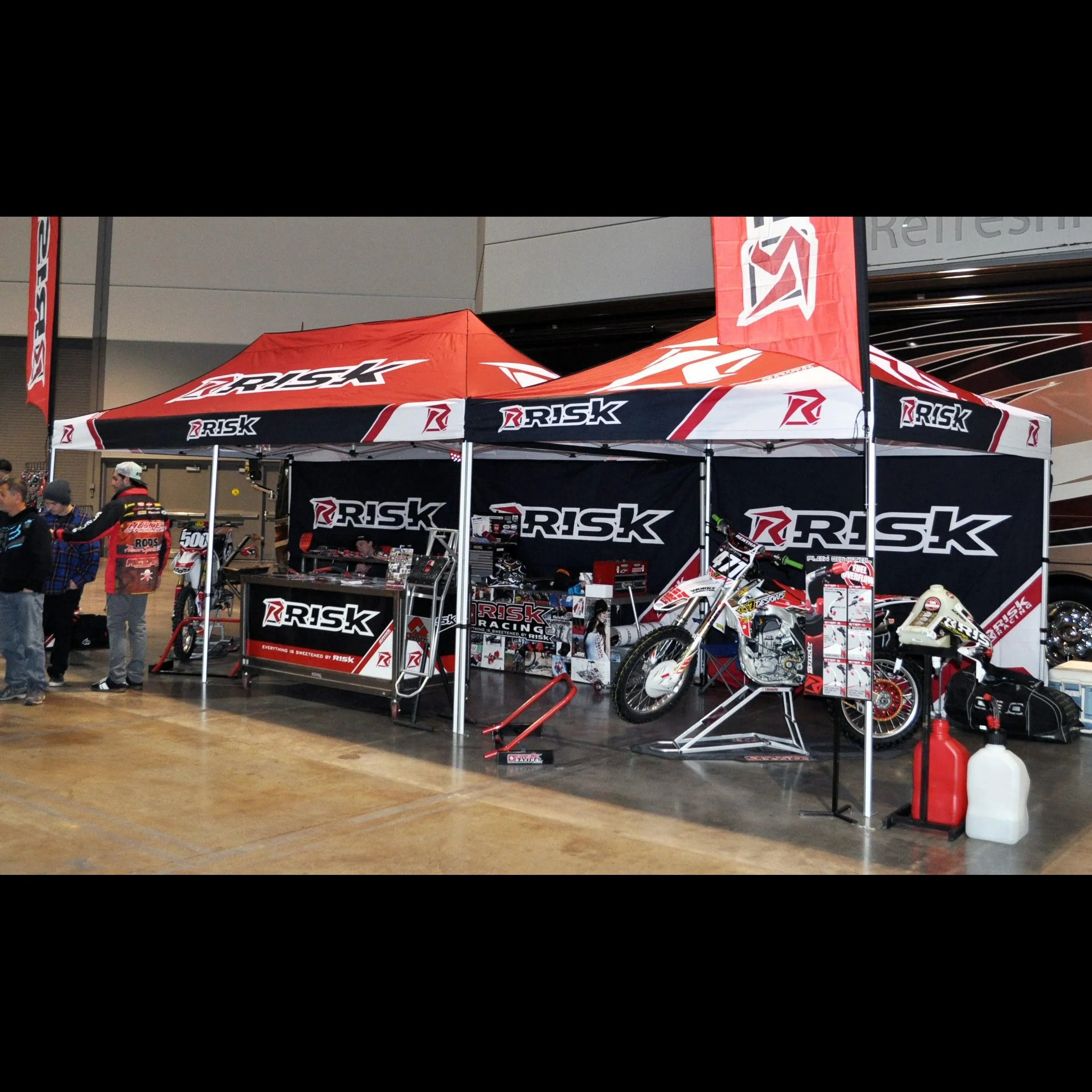 Race Canopy - Premium Pop-Up Pit Tent