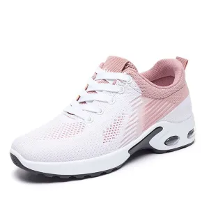 Women's Air-Cushioned Flyknit Sneakers Running Shoes